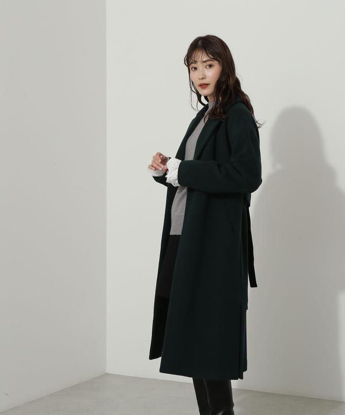 セール 50%OFF】ベルテッドオーバーチェスターコート(504361647 セール 50%OFF】ベルテッドオーバーチェスターコート(504361647