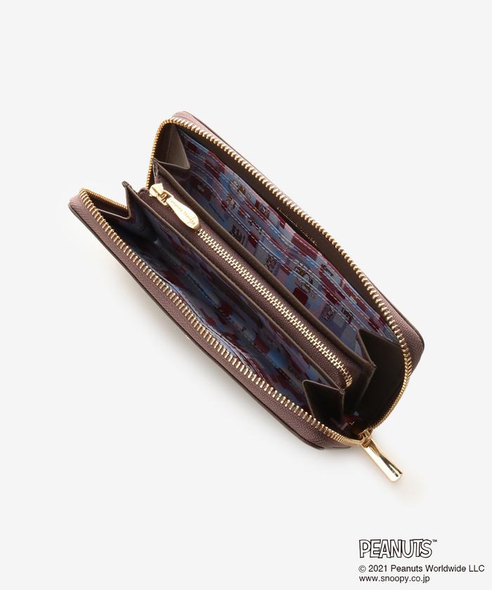 セール 30%OFF】スヌーピーコレクション ラウンド長財布(504393649