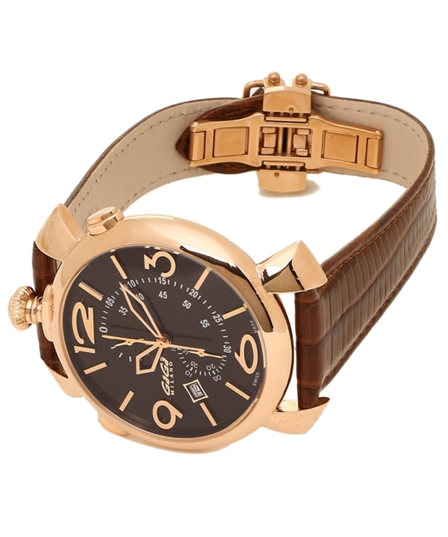 ガガミラノ 腕時計 メンズ GAGA MILANO 5098.03BW－NEW ブラウン 