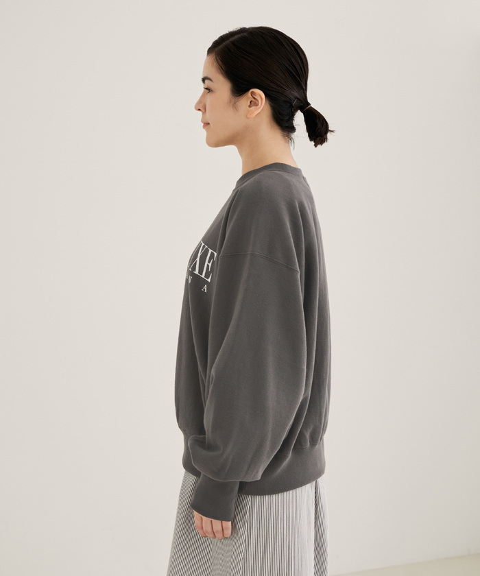 セール 60%OFF】【Americana】ショート丈クルーネックロゴ