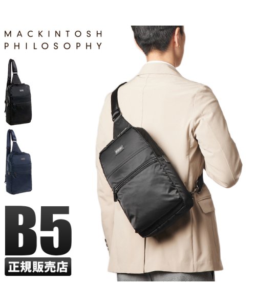 マッキントッシュフィロソフィー ボディバッグ ワンショルダー メンズ ブランド Mackintosh Philosophy マッキントッシュ Mackintosh D Fashion