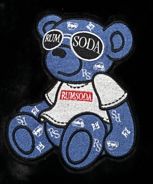 ラグスタイル LUXSTYLE RUMSODA(ラムソーダ)ベアワッペンフード ラグスタイル LUXSTYLE RUMSODA(ラムソーダ)ベアワッペンフード
