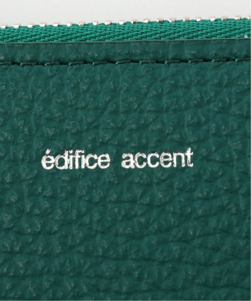 【edifice accent / エディフィス アクサン】Lジップ パスコインケース