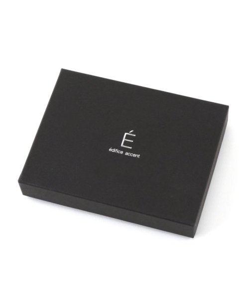 【edifice accent / エディフィス アクサン】Lジップ パスコインケース