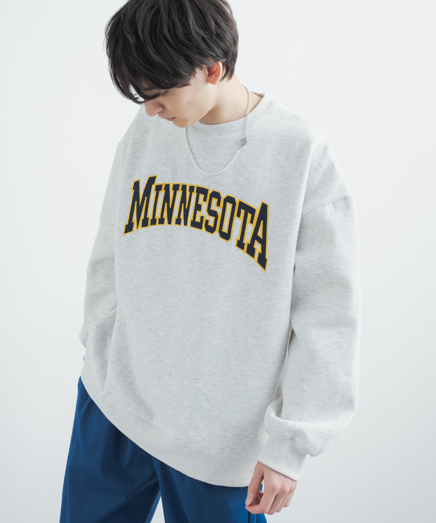 大人気‼️リヴドロワ✨モン✨スタンドジップスウェット❤️美品❤️グレー MONN.:. (モン)】スタンドジップスウェット | RIVE DROITE