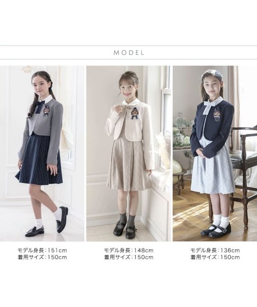 卒服 上品白襟ワンピース ノーカラーボレロ キャサリンコテージ Catherine Cottage D Fashion 卒服 上品白襟ワンピース ノーカラーボレロ キャサリンコテージ Catherine Cottage D Fashion