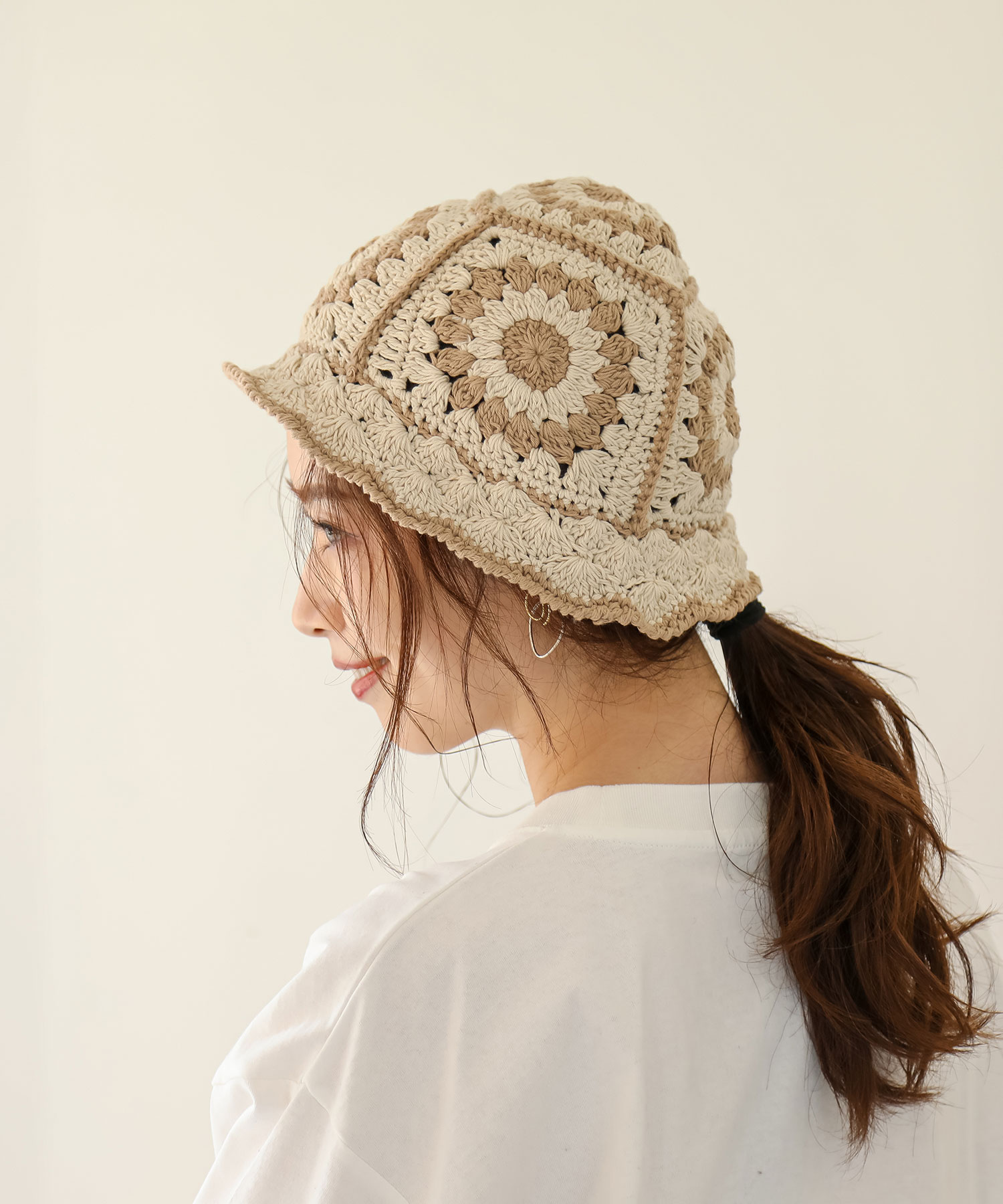 【帽子もお洒落可愛く♪】Dior クロシュハット Amazon | [Dior] [ディオール] メッシュバケットハット D-TULIPE