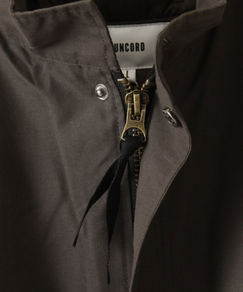 【21077－34yz】UNCORD/M－65ライナー付スタンドモッズコート