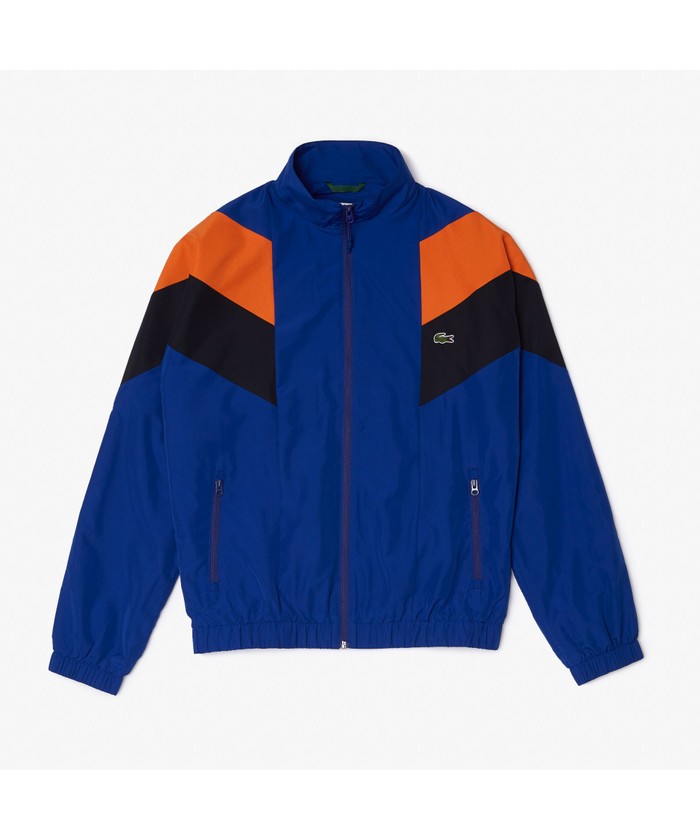 LACOSTE ラコステ セットアップ トラックスーツ 青 Mサイズ 美品 ラコステ LACOSTE リラックスフィットセットアップトラック