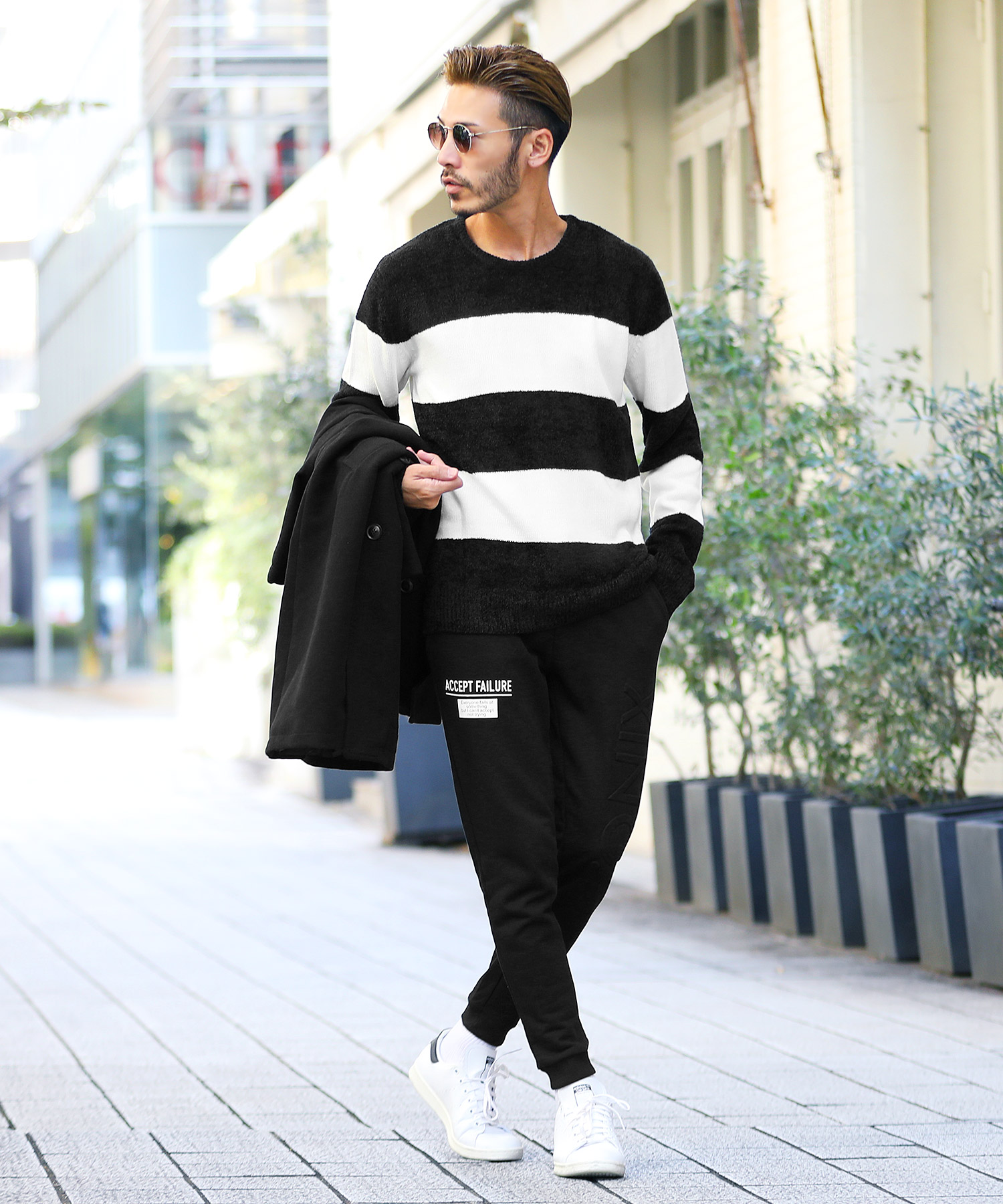 ジギーズショップ JIGGYS SHOP モールボーダーニット / ニット ジギーズショップ JIGGYS SHOP モールボーダーニット / ニット