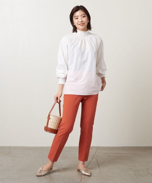 ＜UNITED ARROWS＞P/R/PU スリム ストレートパンツ B †