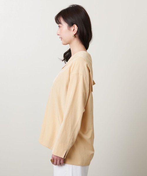 ＜UNITED ARROWS＞C/TA/P セーラーカラー ブラウス W†