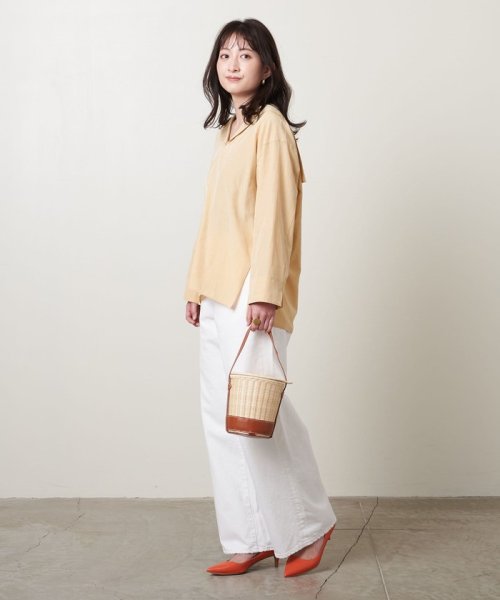 ＜UNITED ARROWS＞C/TA/P セーラーカラー ブラウス W†