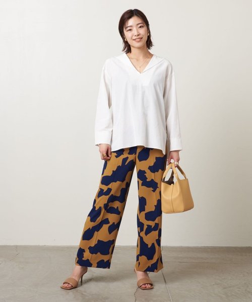 ＜UNITED ARROWS＞C/TA/P セーラーカラー ブラウス W†