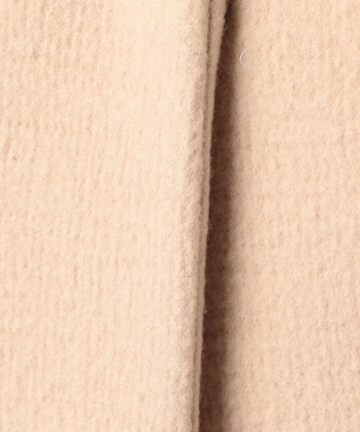 セール 30%OFF】リップルメルトン スタンドカラーショートコート セール 30%OFF】リップルメルトン スタンドカラーショートコート