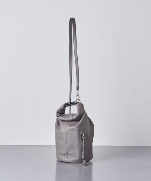 ＜UNITED ARROWS＞BUCKLE ショルダーバッグ†