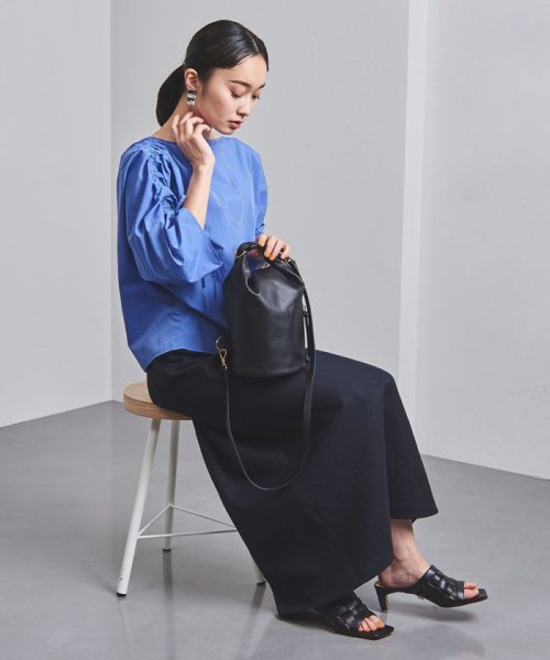 ＜UNITED ARROWS＞BUCKLE ショルダーバッグ†