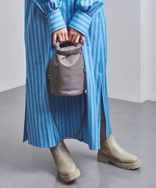 ＜UNITED ARROWS＞BUCKLE ショルダーバッグ†
