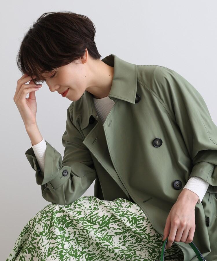 STORY 3月号掲載商品/エコ】ドレープトレンチコート | bergosafety.com.br