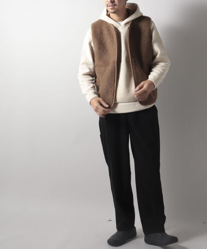 セール】【COLDBREAKER/コールドブレーカー】Bodywarmer ウール セール】【COLDBREAKER/コールドブレーカー】Bodywarmer ウール