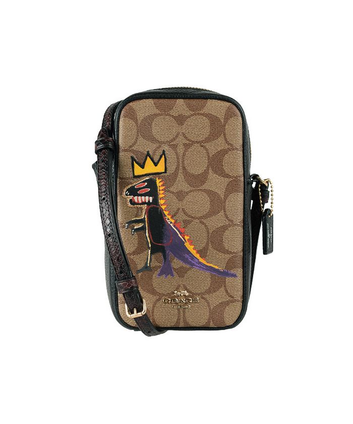 CoachコーチCoach コーチ COACH X BASQUIAT バスキア N/S ZIP X