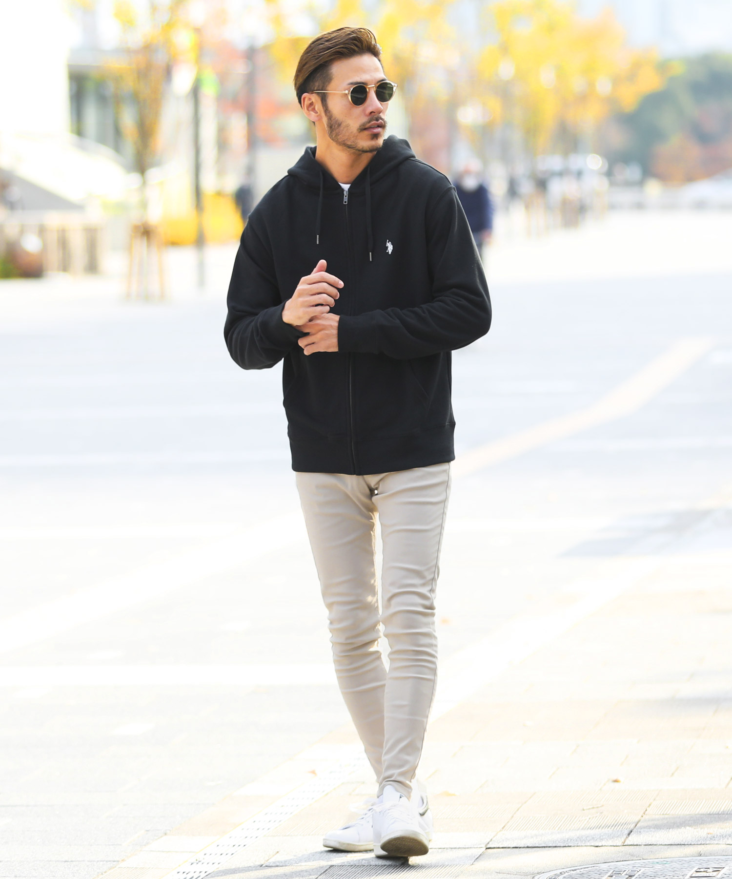 ジギーズショップ JIGGYS SHOP US.POLO ASSN. 別注ZIPパーカー ジギーズショップ JIGGYS SHOP US.POLO ASSN. 別注ZIPパーカー