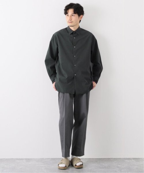 【ETS.MATERIAUX / マテリオ】レギュラーカラーシャツ