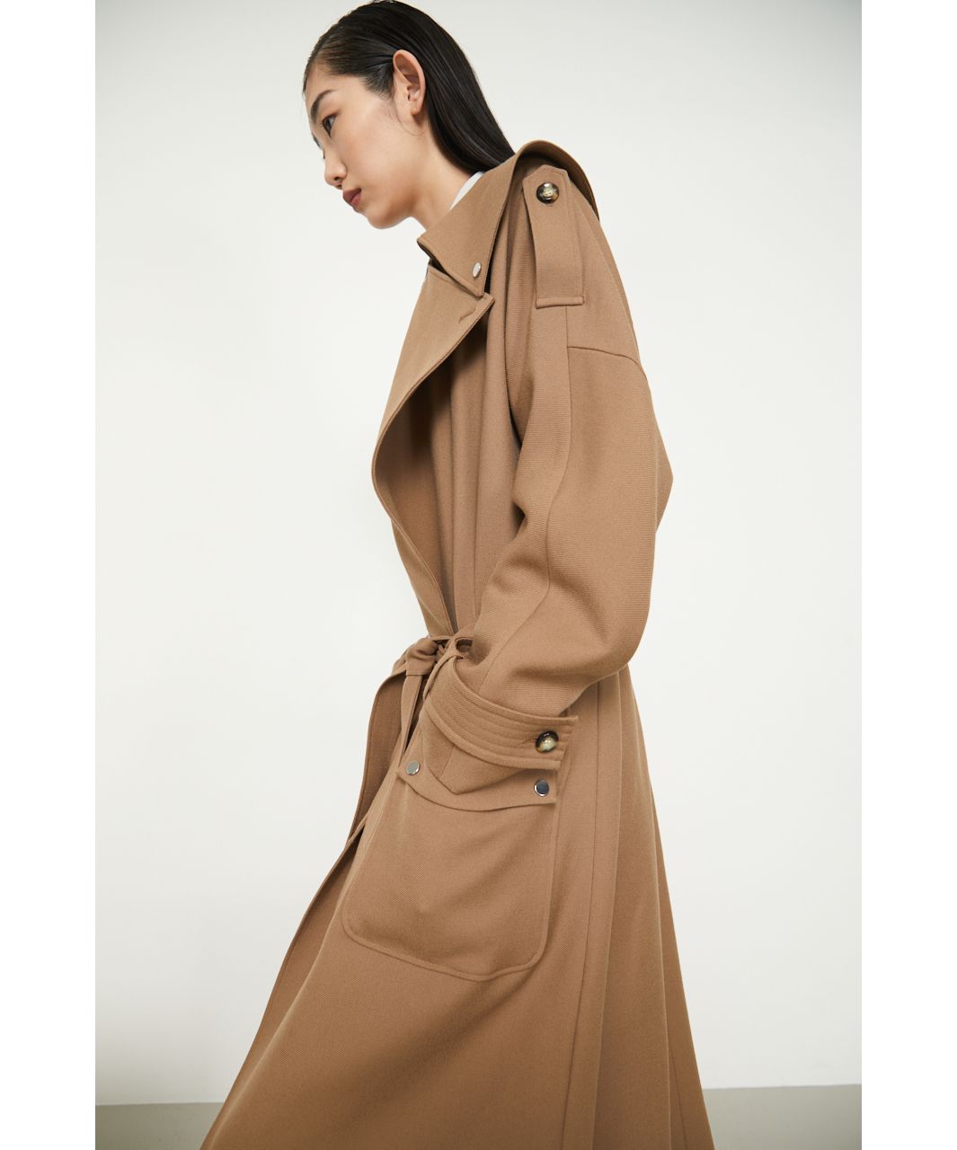 【新品】Seamless dolman trench CT 定価52800円 Seamless dolman trench CT