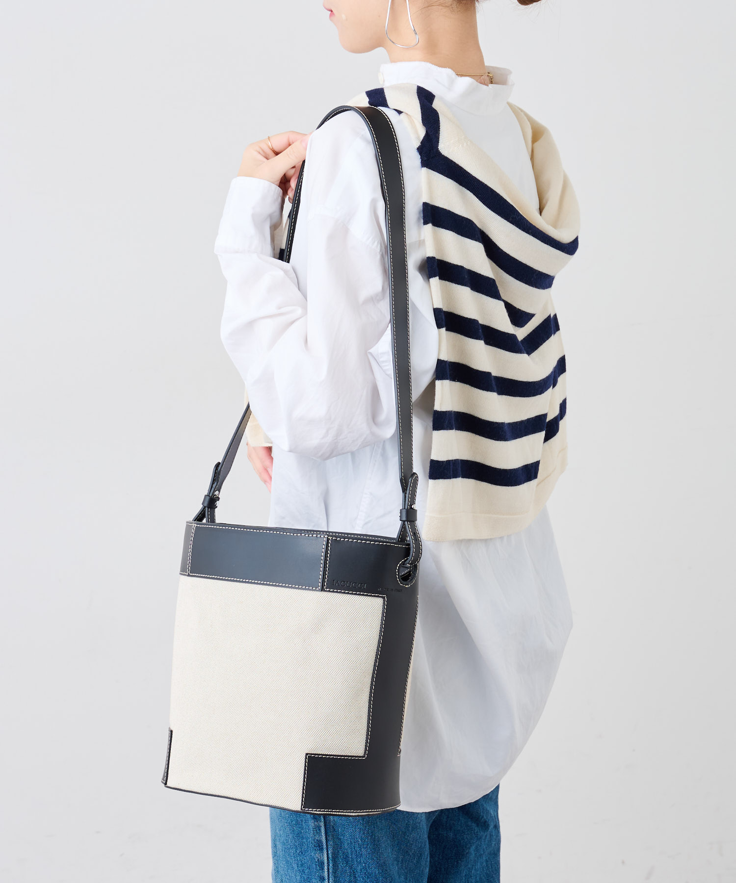 Aランク 美品 IACUCCI アリア SD SALE E PEPE ショルダー バッグ