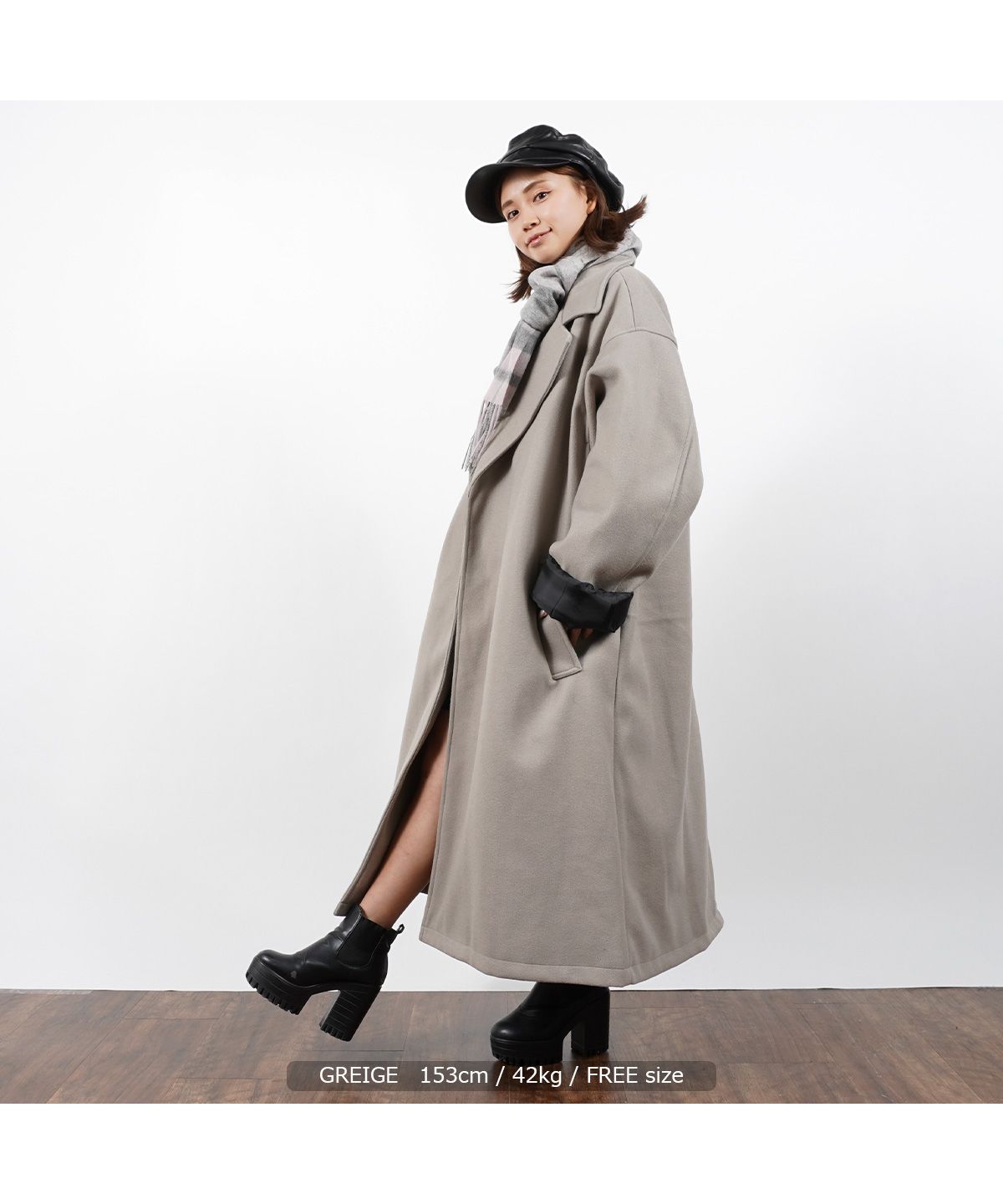 ワンフォークロージング 1111clothing チェスターコート メンズ ワンフォークロージング 1111clothing チェスターコート メンズ