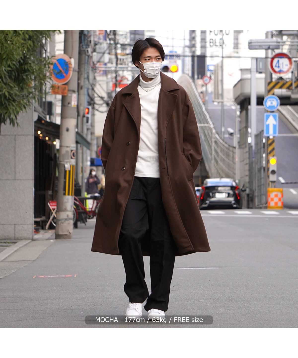 ワンフォークロージング 1111clothing チェスターコート メンズ ワンフォークロージング 1111clothing チェスターコート メンズ