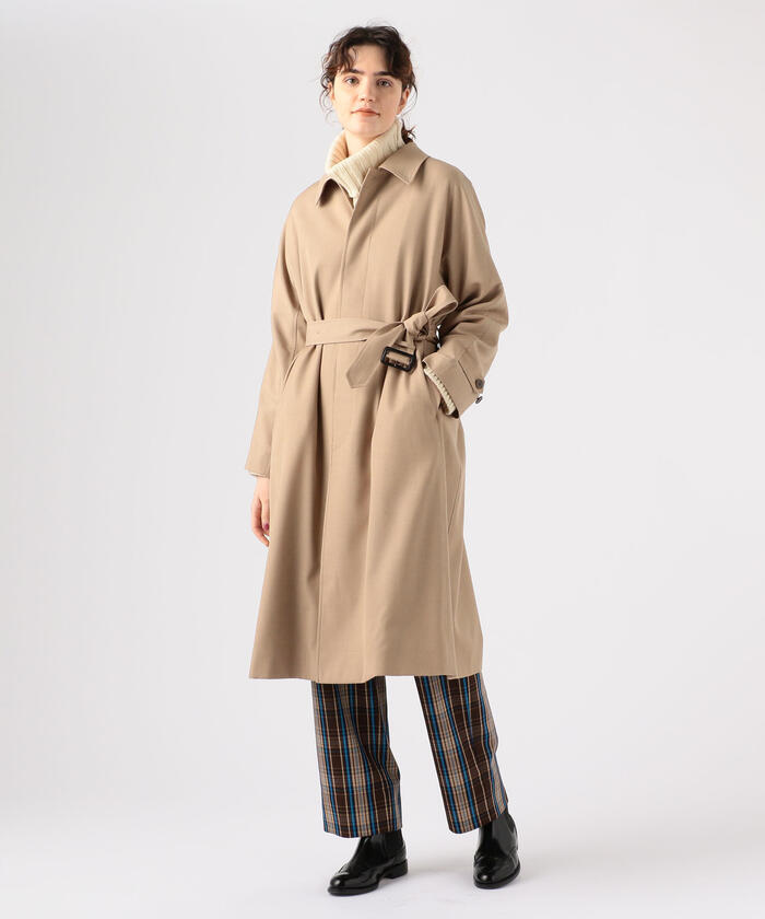 MACPHEE マカフィー ステンカラーコート インナー付きロングコート MACPHEE マカフィー ステンカラーコート インナー付きロングコート