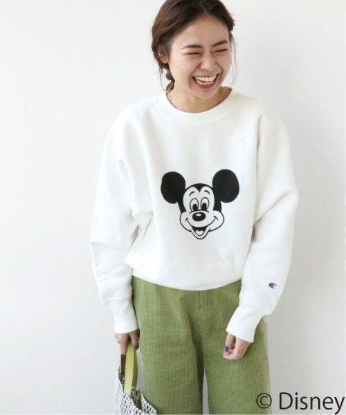 別注【CHAMPION】*RELUME REVERSE WEAVE＜ミッキー＞スウェット◆