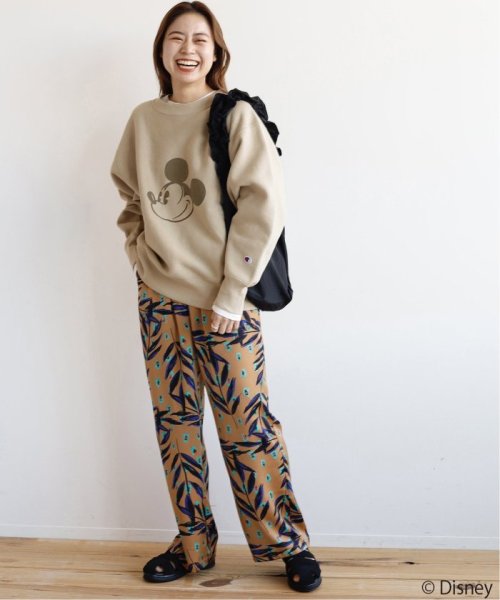 別注【CHAMPION】*RELUME REVERSE WEAVE＜ミッキー＞スウェット◆