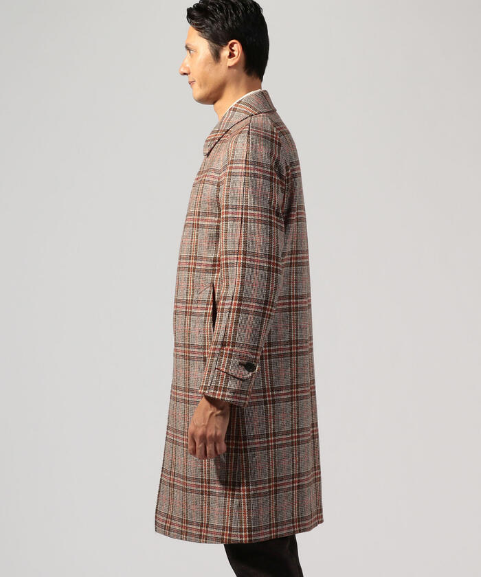 セール 50%OFF】ウールツイード バルマカーンコート FOX TWEED セール 50%OFF】ウールツイード バルマカーンコート FOX TWEED