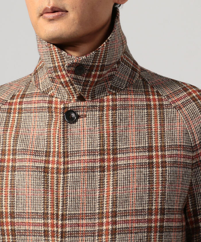 セール 50%OFF】ウールツイード バルマカーンコート FOX TWEED セール 50%OFF】ウールツイード バルマカーンコート FOX TWEED