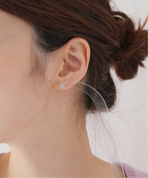 SLOBE IENA 1mm Diamondピアス◆