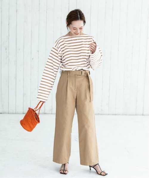 【TRADITIONAL WEATHERWEAR】別注 BIGバスクボーダー◆