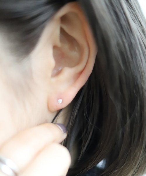 SLOBE IENA 1mm Diamondピアス◆