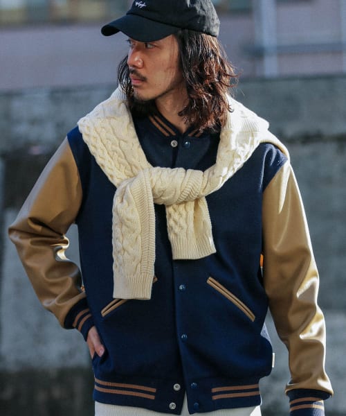 別注』EBBETS FIELDS×SonnyLabel スタジャン 別注』EBBETS FIELDS×SonnyLabel スタジャン