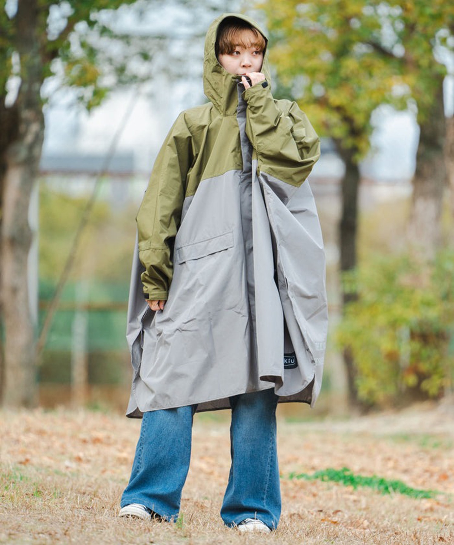 KiU レインコート カッパ 「KiU」NEW STANDARD RAIN PONCHO キウ