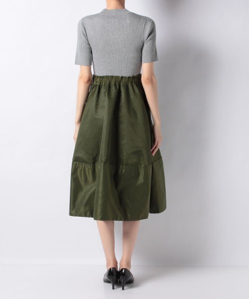 Knit Combination Dress