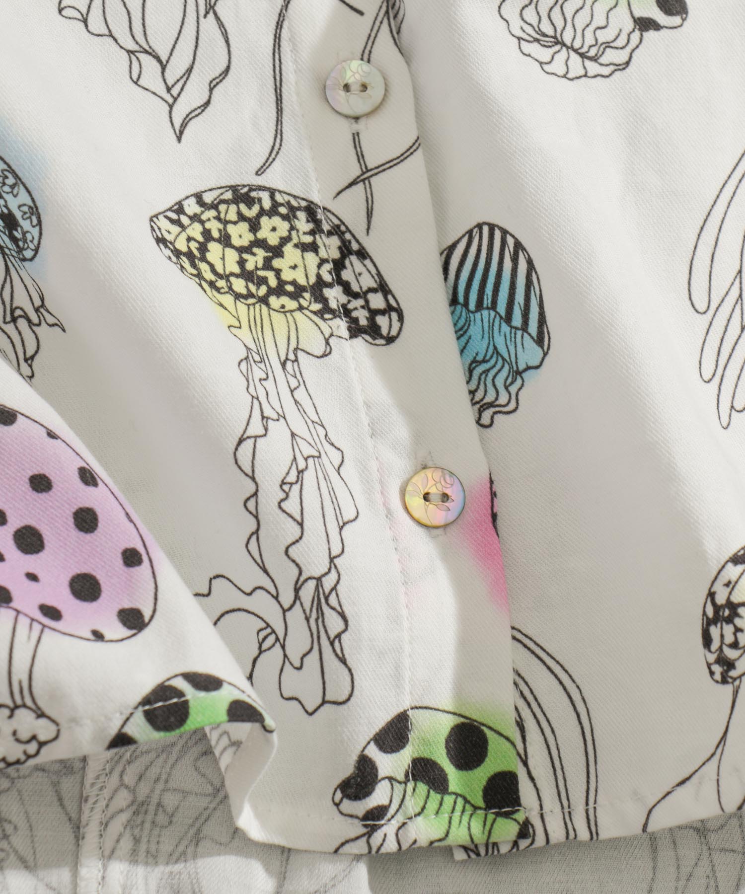 セール】キノコクラゲ柄シャツ(504467061) | スカラー(ScoLar セール】キノコクラゲ柄シャツ(504467061) | スカラー(ScoLar