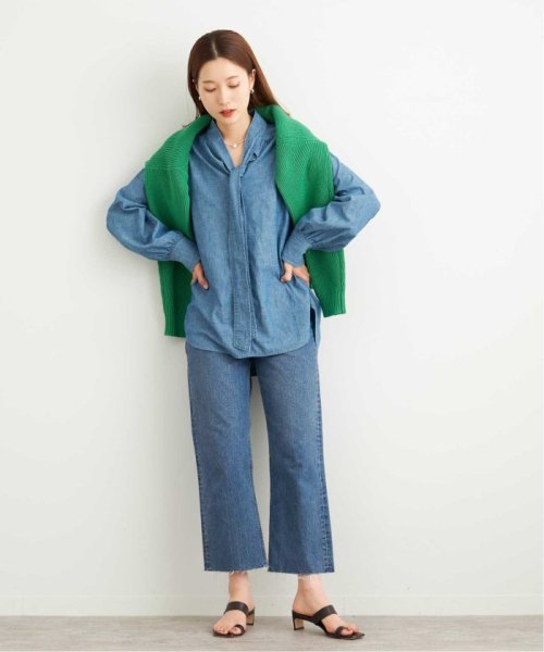 【福田 麻琴×Lee×FRAMeWORK】コラボカットオフデニムパンツ◆