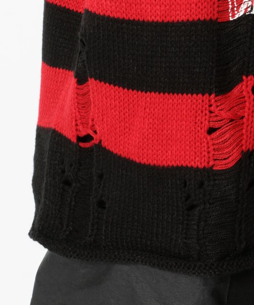 ACE COLLECTION×A GOOD BAD INFLUENCE/エース・コレクション× ア・グッド・バッド・インフルエンス/BORDER KNITRED