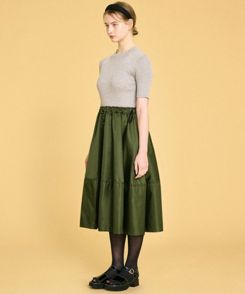 Knit Combination Dress