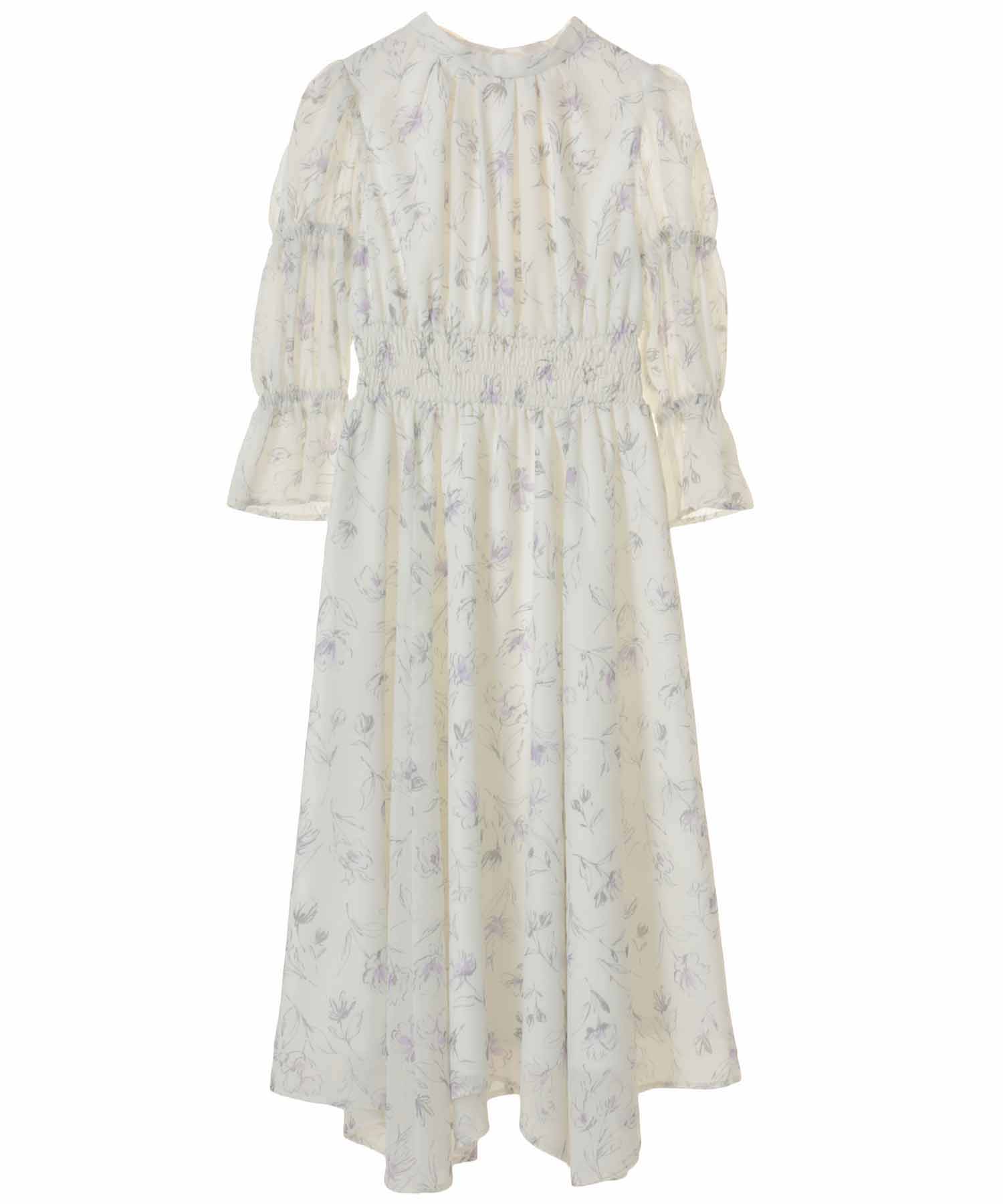 セール 20%OFF】花柄プリントシアーワンピース (504469285 セール 20%OFF】花柄プリントシアーワンピース (504469285