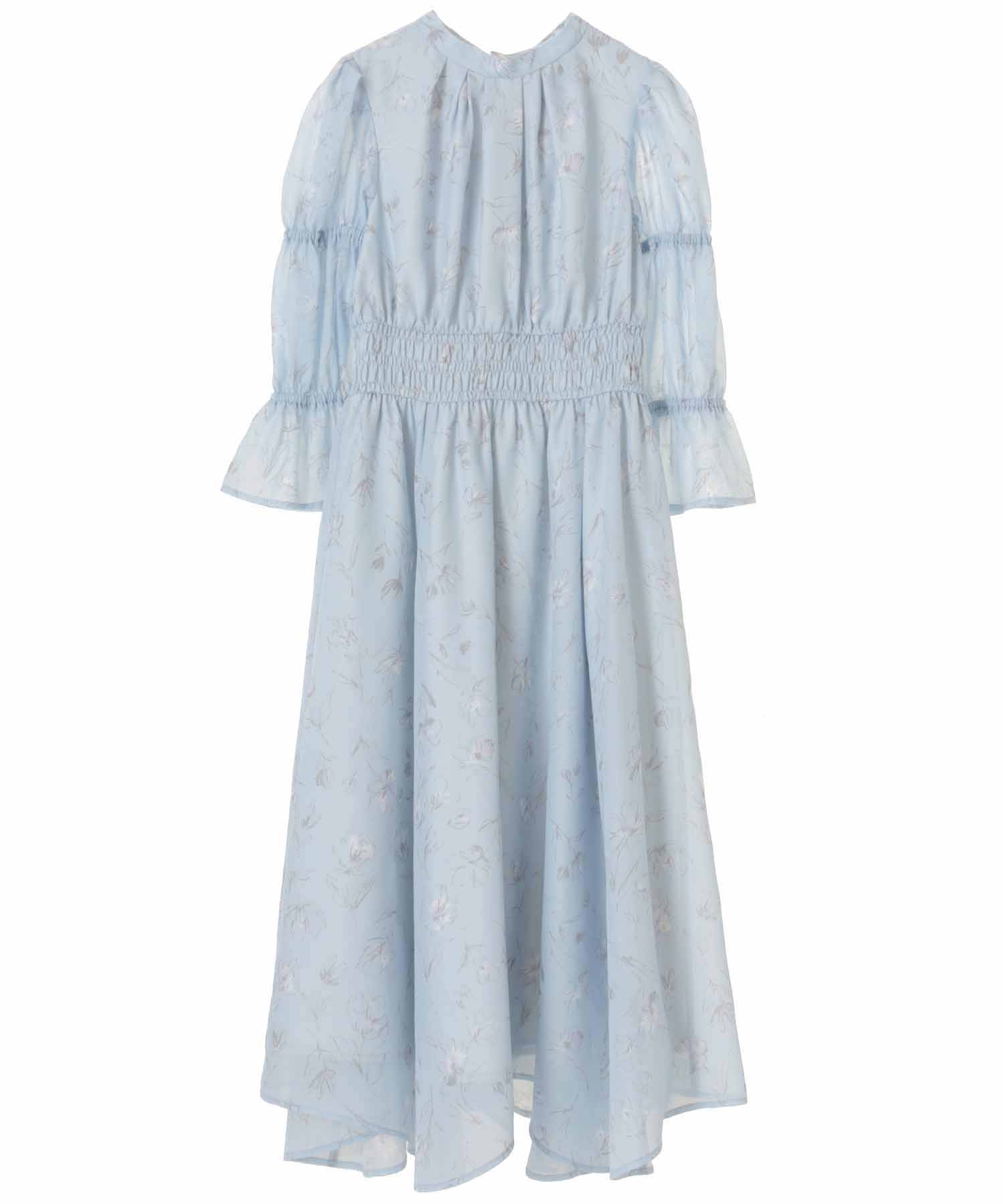 セール 20%OFF】花柄プリントシアーワンピース (504469285
