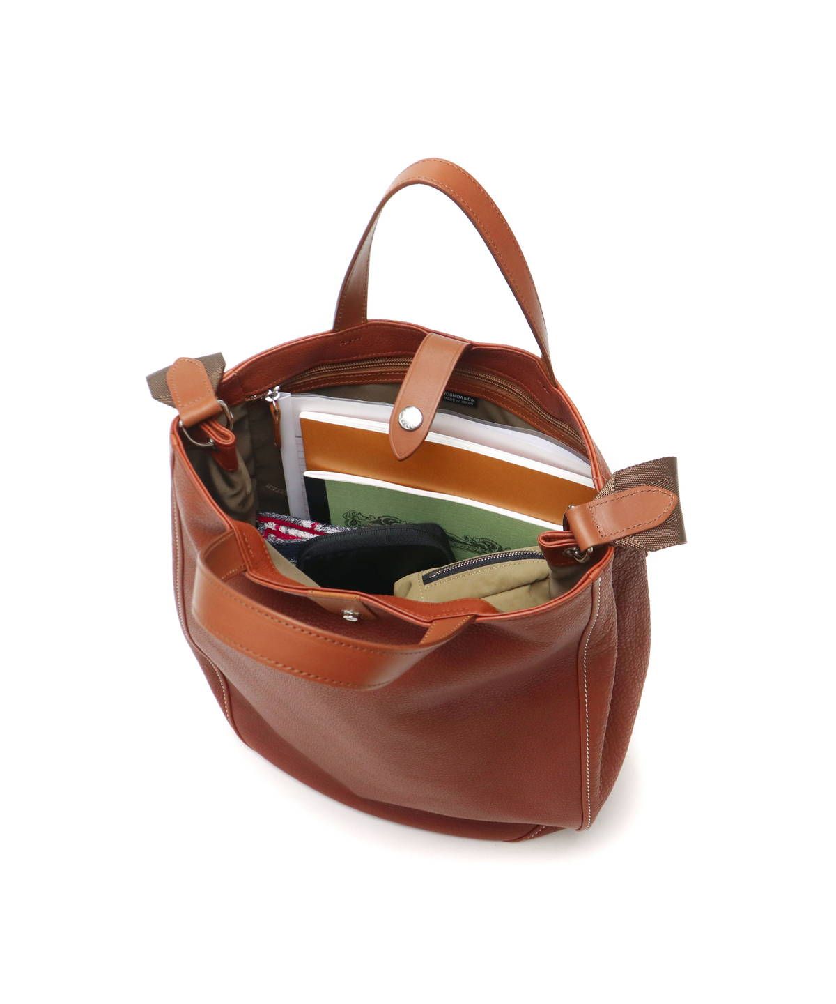 PORTER ポーター シスコ 2way トートバッグ ブラウン 中古 メンズ
