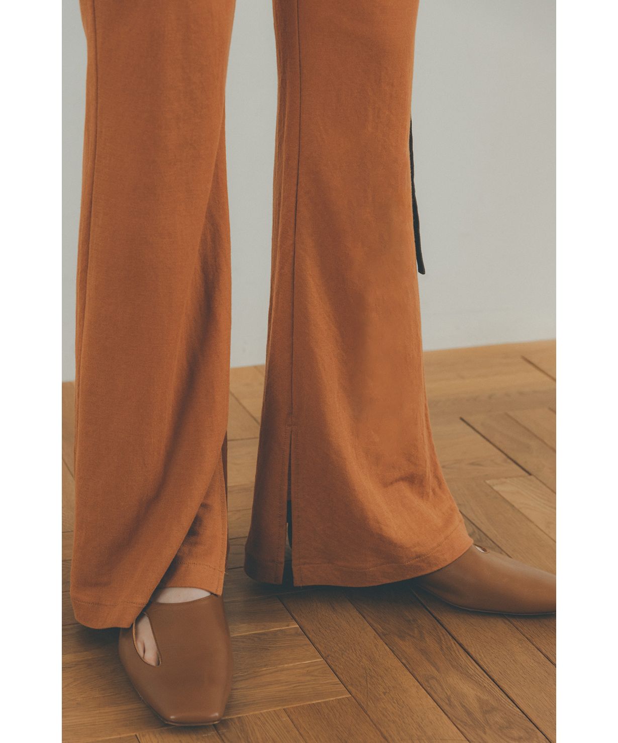 パンツ CLANE CORDUROY BELL BOTTOM PANTS CLANE CORDUROY BELL BOTTOM PANTS（セール】SOFT JERSEY FLARE